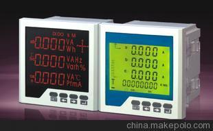 LCD显示 多功能复费率电能仪表/谐波表/网络电力仪表/电能计量图片,LCD显示 多功能复费率电能仪表/谐波表/网络电力仪表/电能计量图片大全,上海苏一电器-马可波罗网